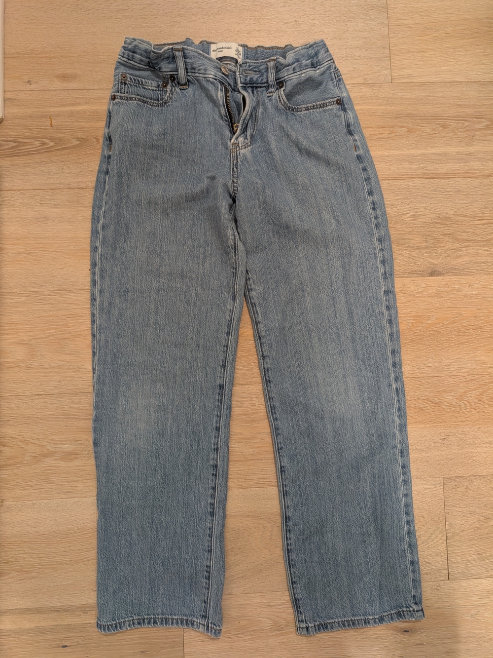 Abercrombie Kids 13/14 Baggy Jeans 100% Cotton Soft And Lightweight